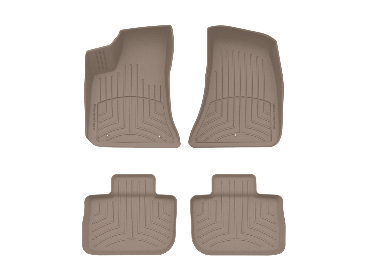 Weathertech - 45379-1-2IM - Front and Rear - Floor Mat Set
