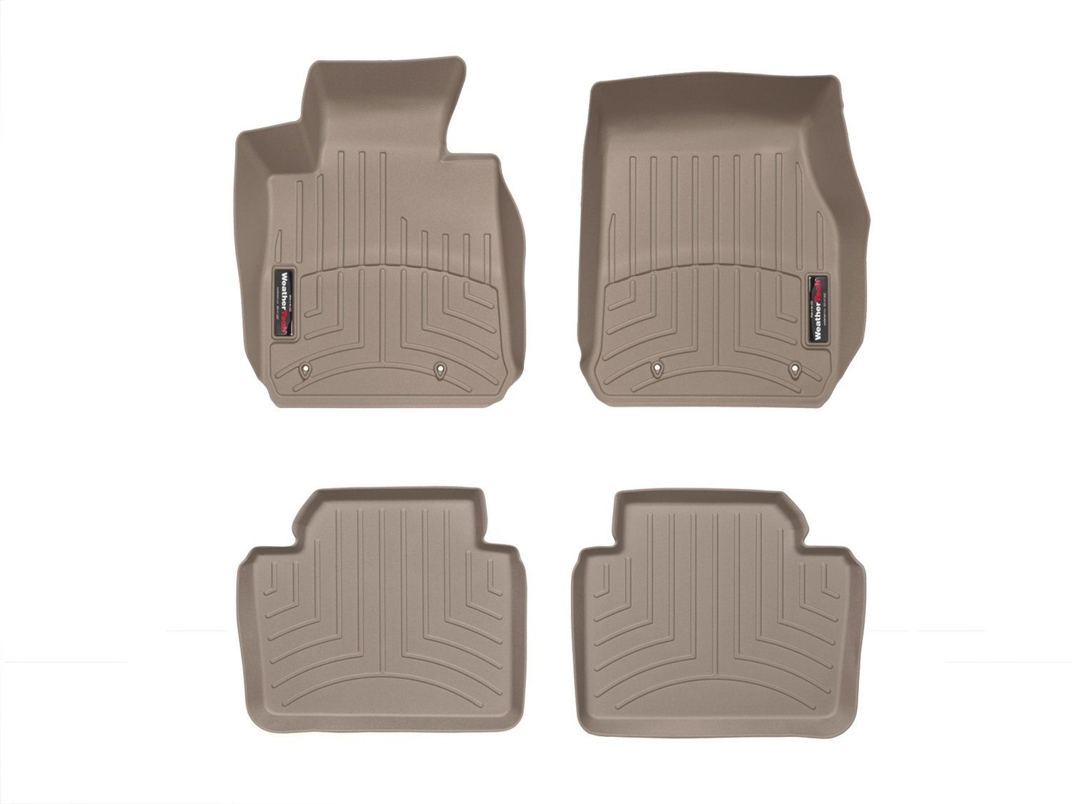Weathertech - 45410-1-2 - Front and Rear - Floor Mat Set
