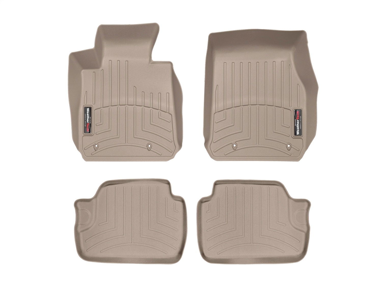 Weathertech - 45410-1-3 - Front and Rear - Floor Mat Set