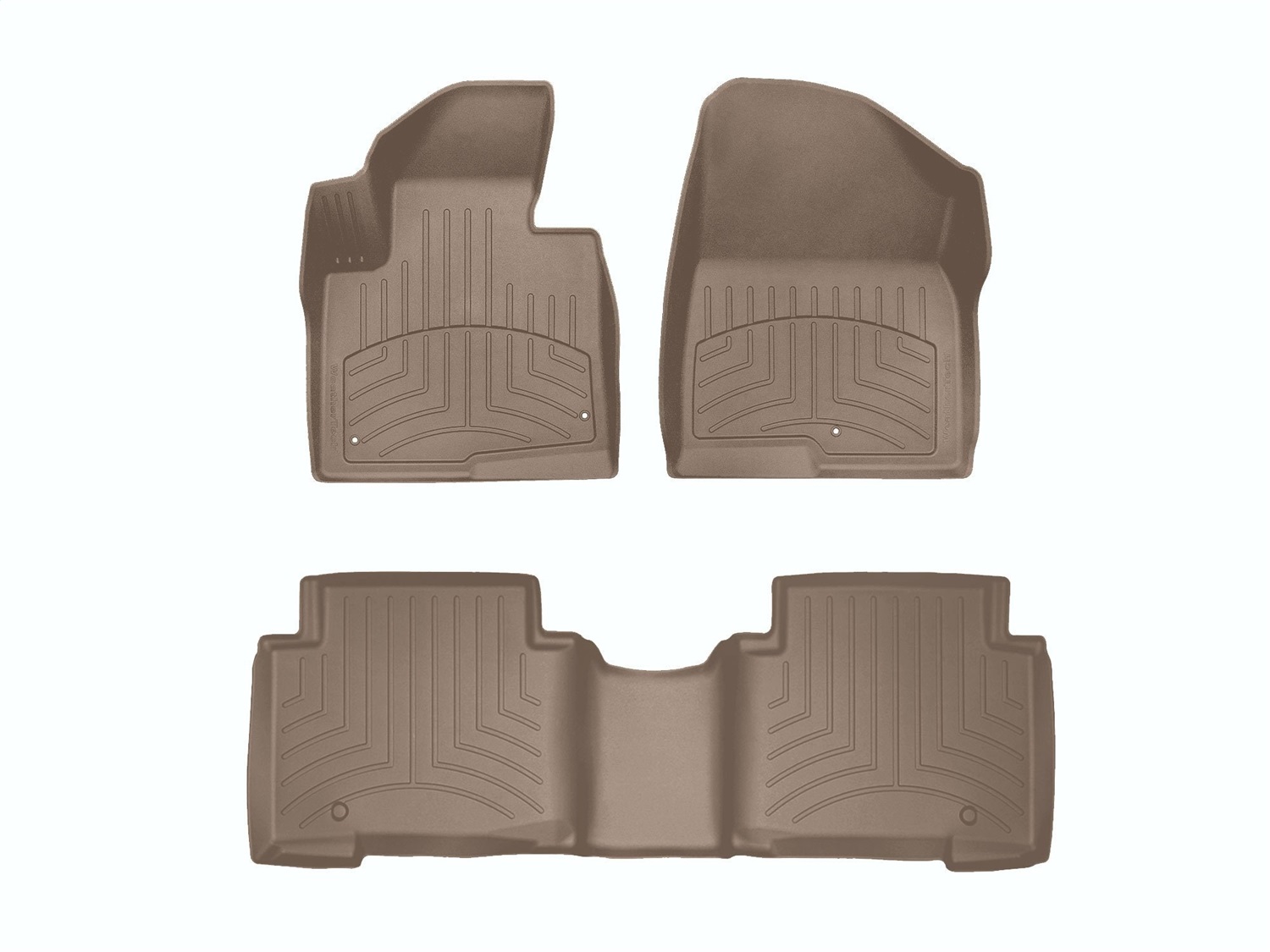 Weathertech - 45440-1-3IM - Front and Rear - Floor Mat Set
