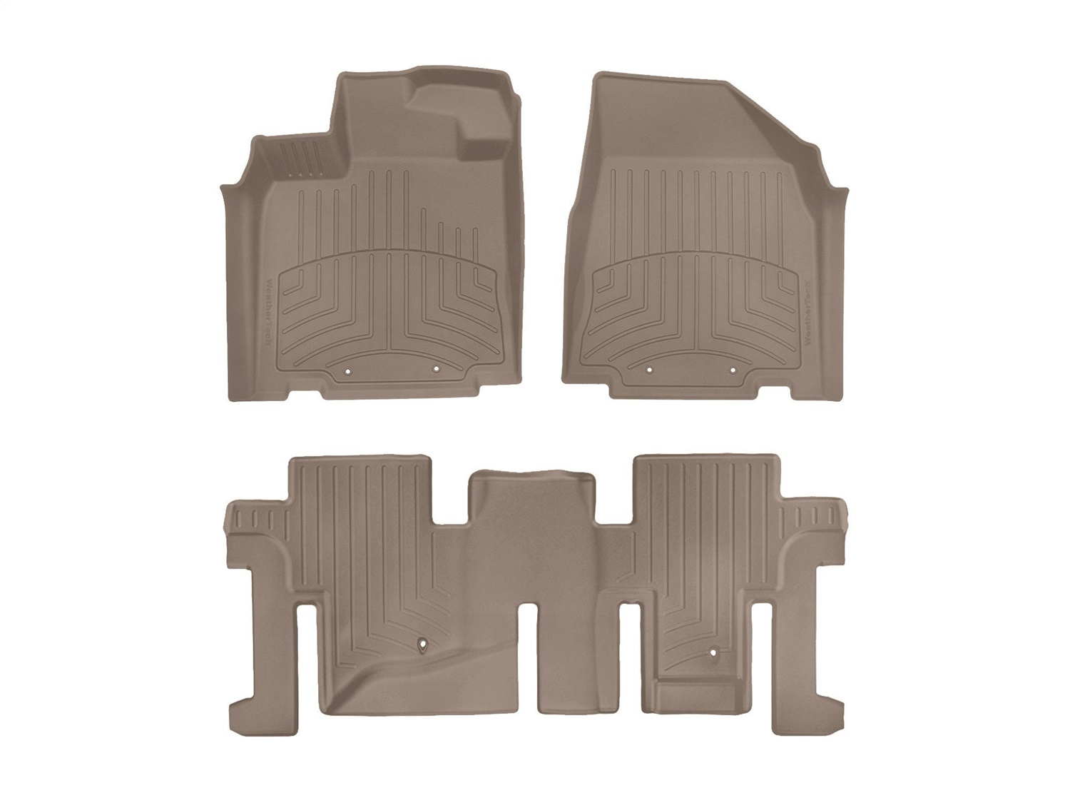 Weathertech - 45445-1-2IM - Front and Rear - Floor Mat Set