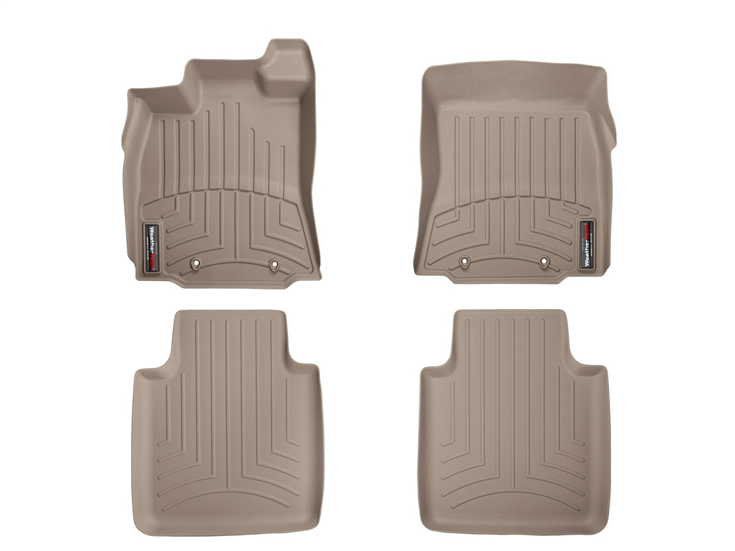 Weathertech - 45447-1-2 - Front and Rear - Floor Mat Set