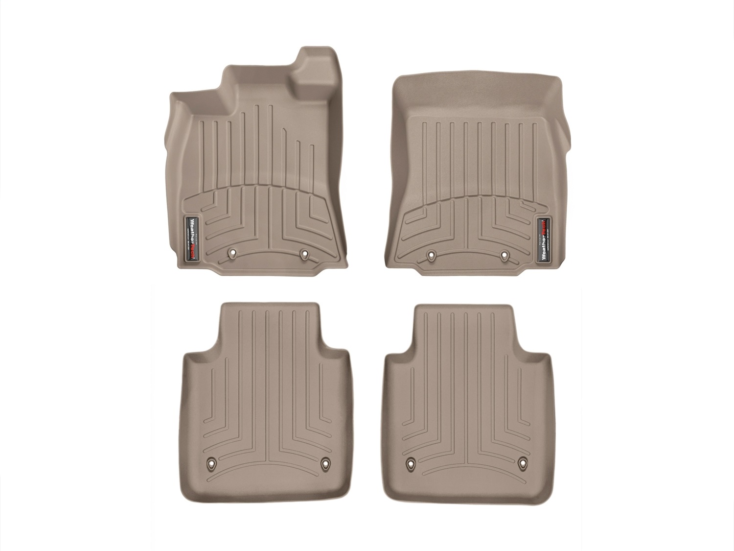 Weathertech - 45447-1-4 - Front and Rear - Floor Mat Set
