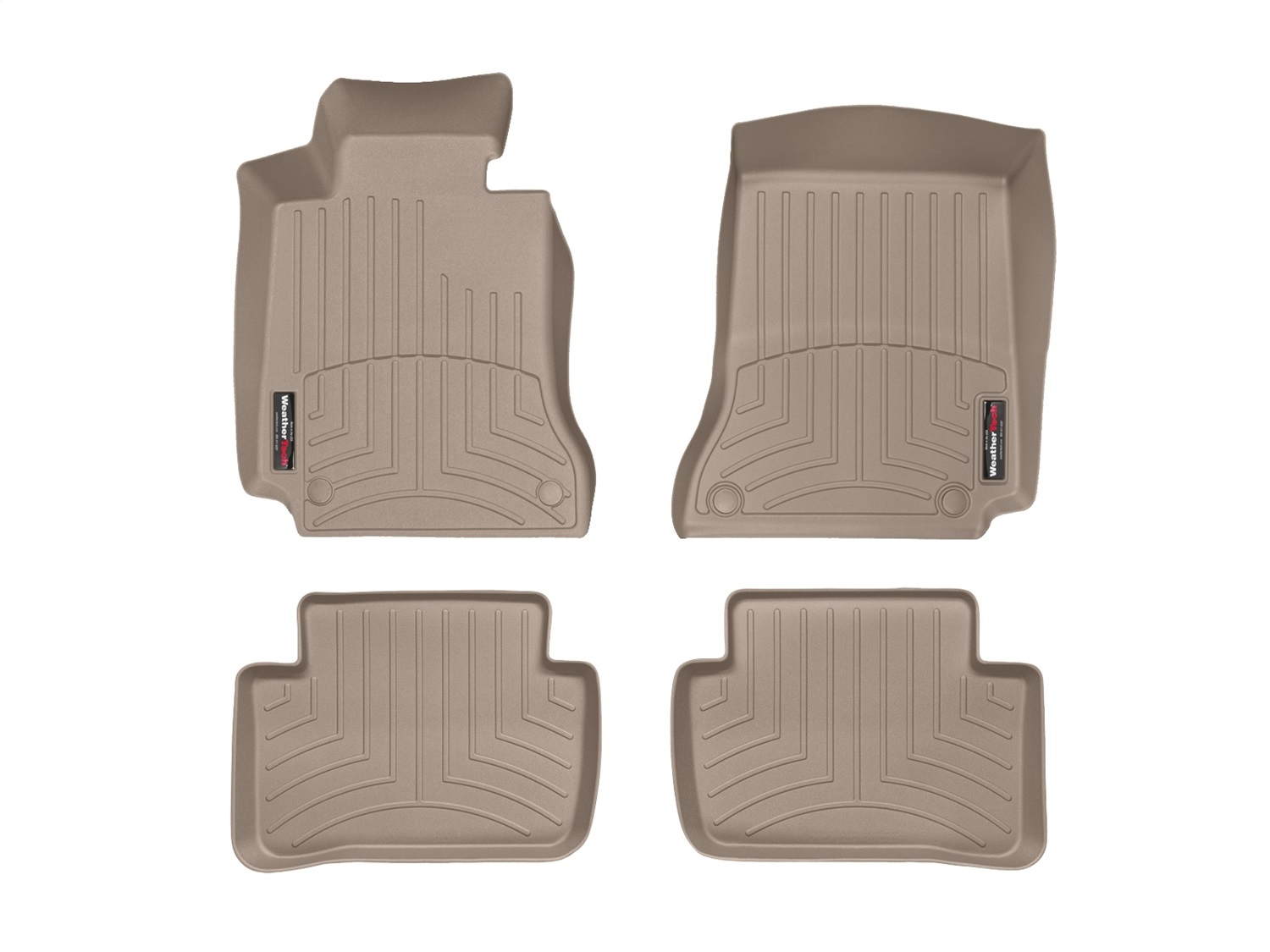 Weathertech - 454701-451612 - Front and Rear - Floor Mat Set