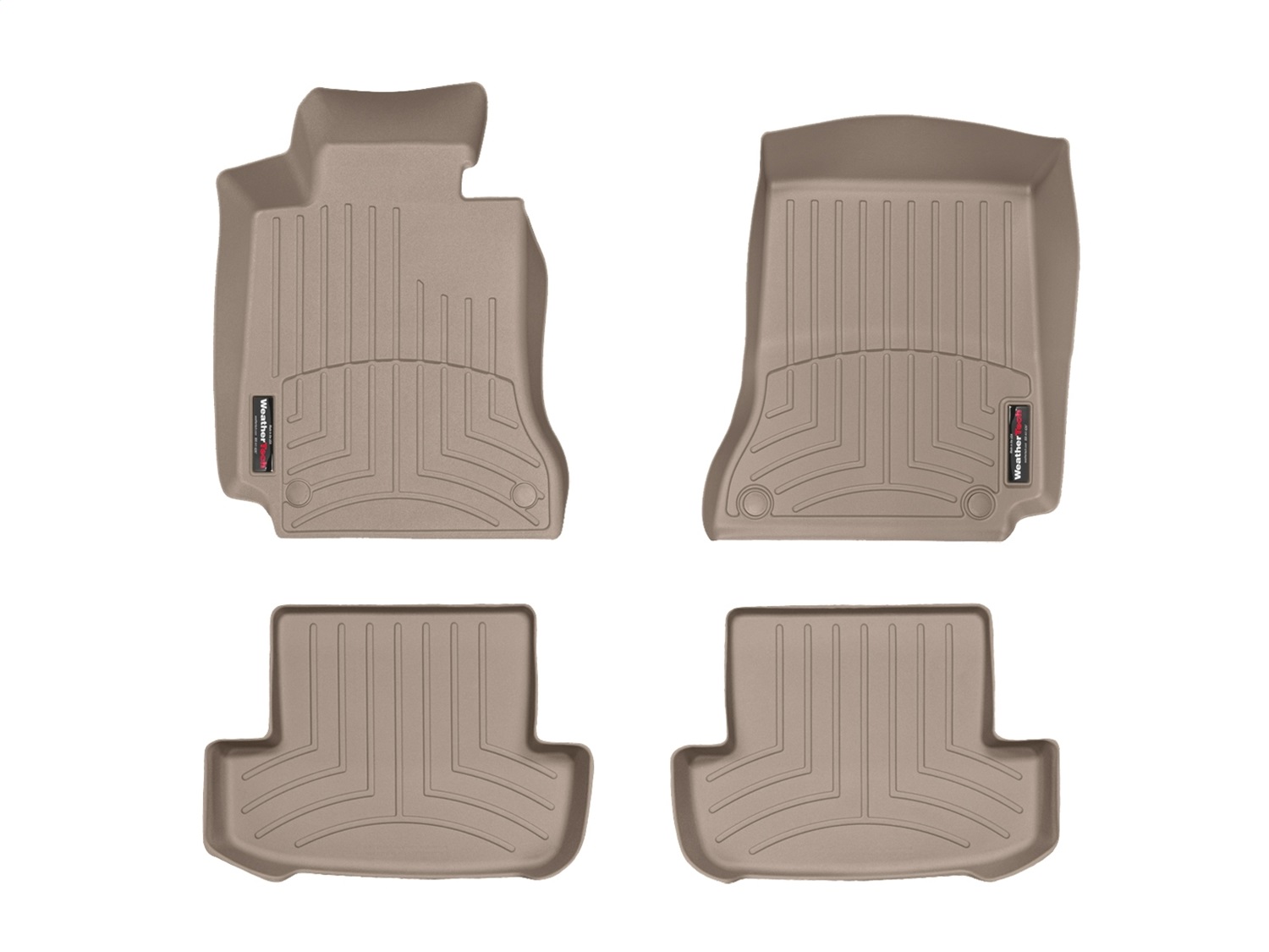 Weathertech - 454701-451613 - Front and Rear - Floor Mat Set