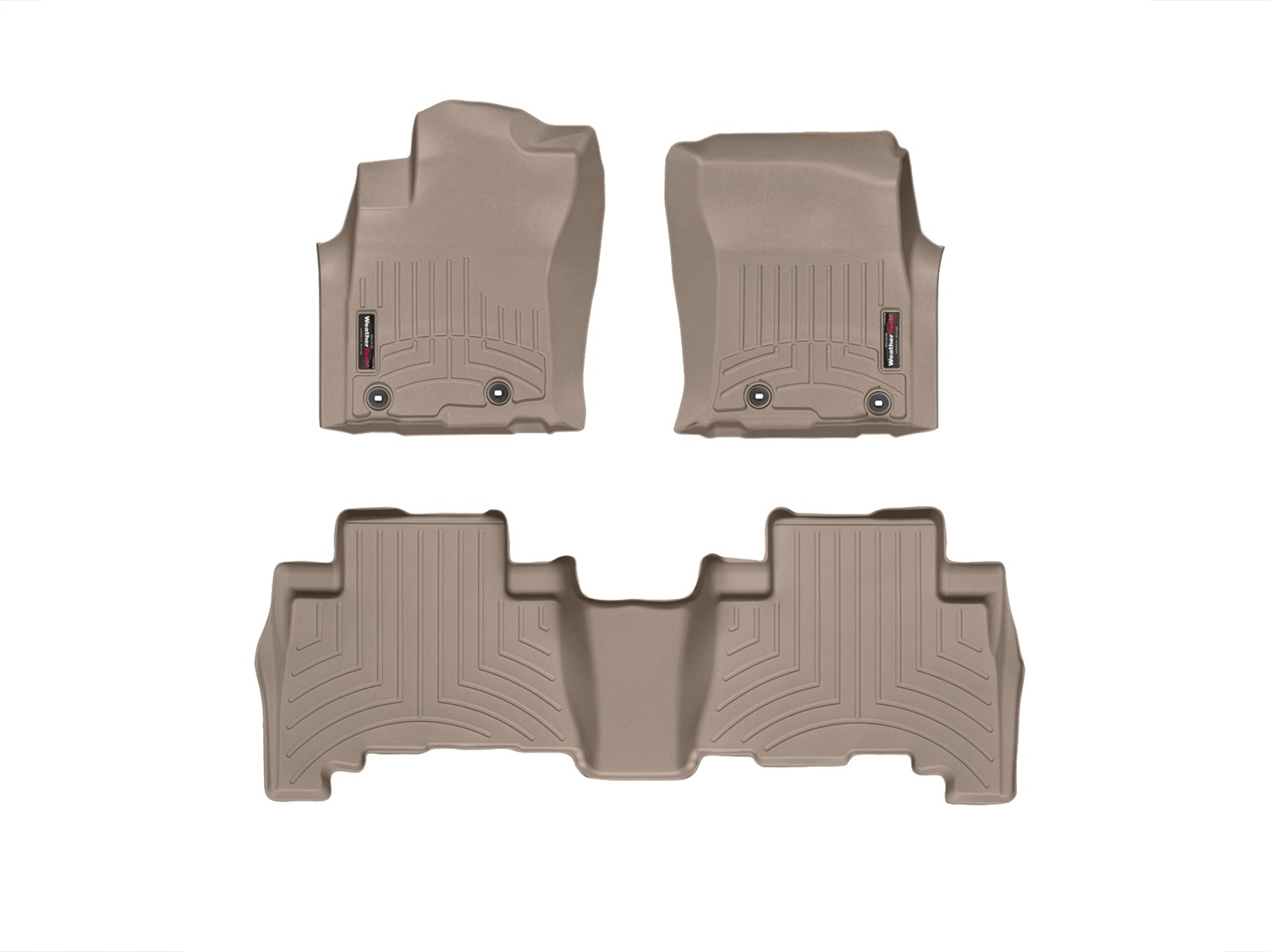 Weathertech - 454931-452862 - Front and Rear - Floor Mat Set