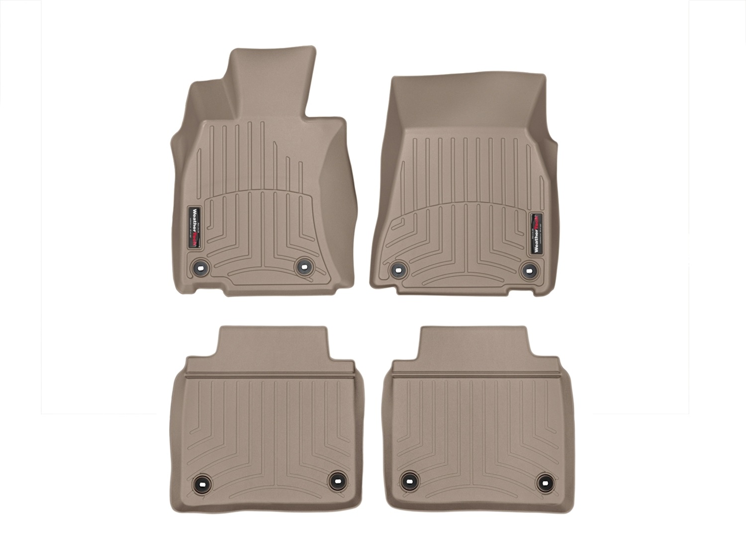 Weathertech - 45514-1-3 - Front and Rear - Floor Mat Set