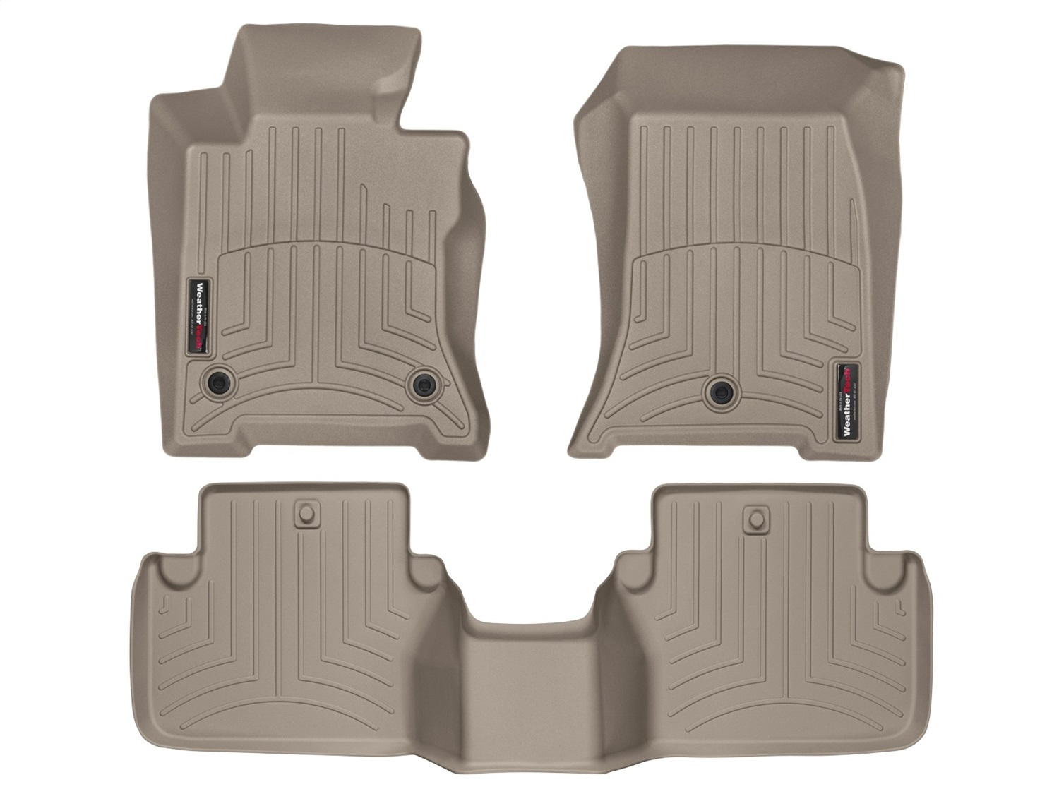Weathertech - 455351-452312 - Front and Rear - Floor Mat Set