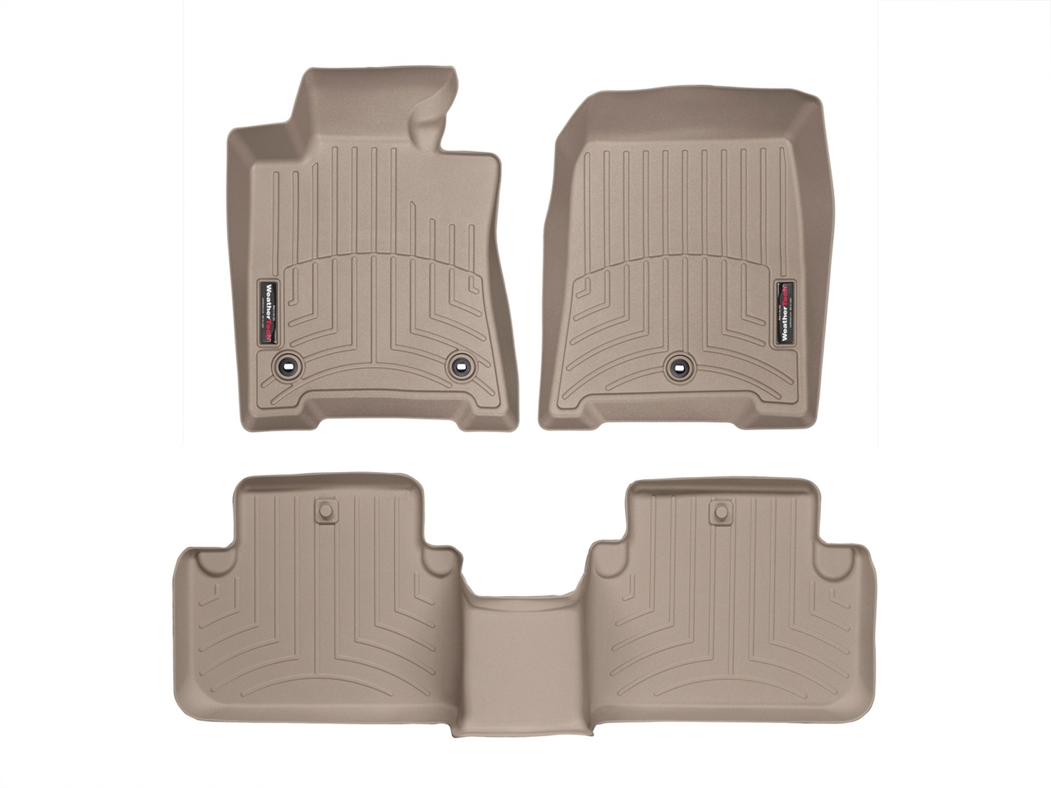 Weathertech - 455361-452132 - Front and Rear - Floor Mat Set