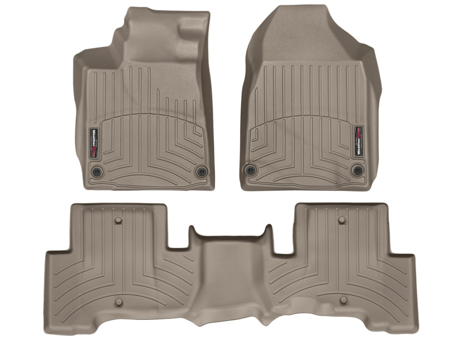 Weathertech - 455391-452892 - Front and Rear - Floor Mat Set