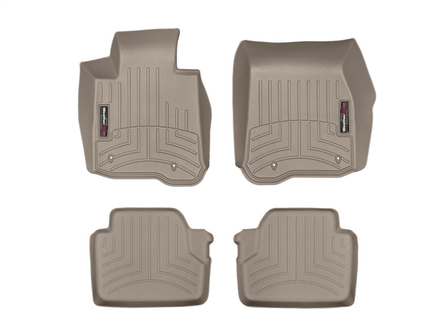 Weathertech - 45560-1-2 - Front and Rear - Floor Mat Set