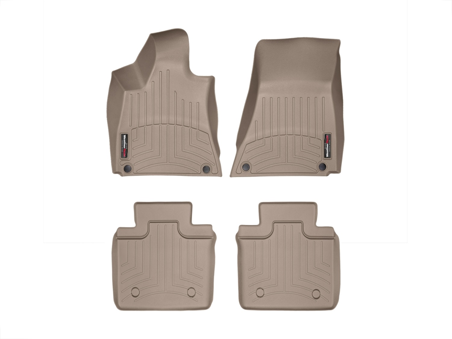 Weathertech - 45565-1-2 - Front and Rear - Floor Mat Set