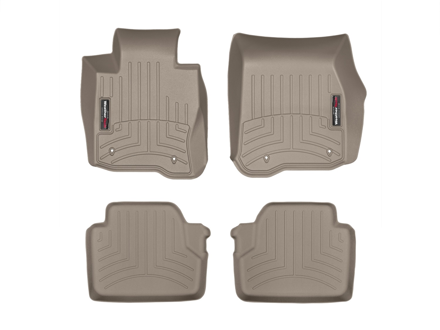 Weathertech - 455701-455602 - Front and Rear - Floor Mat Set