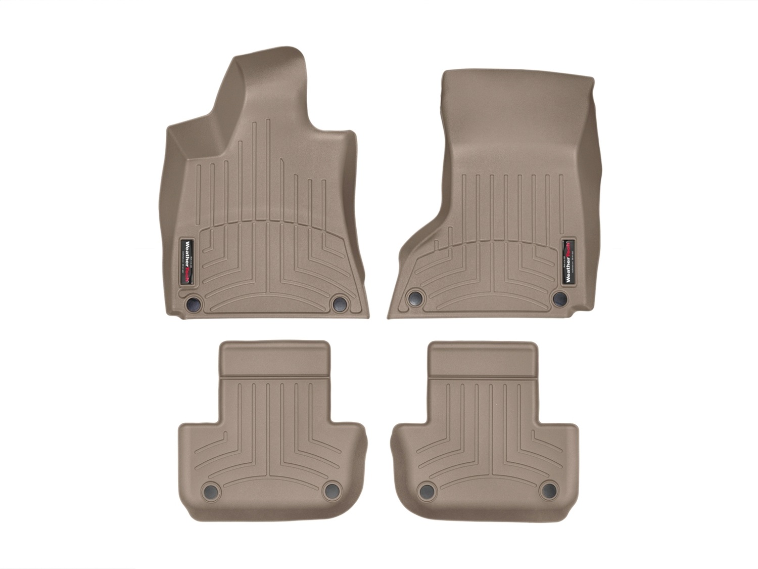 Weathertech - 456101-455653 - Front and Rear - Floor Mat Set