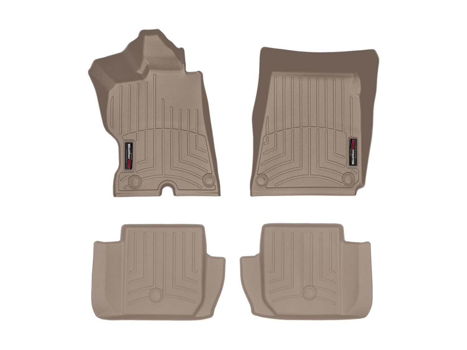 Weathertech - 45627-1-2 - Front and Rear - Floor Mat Set