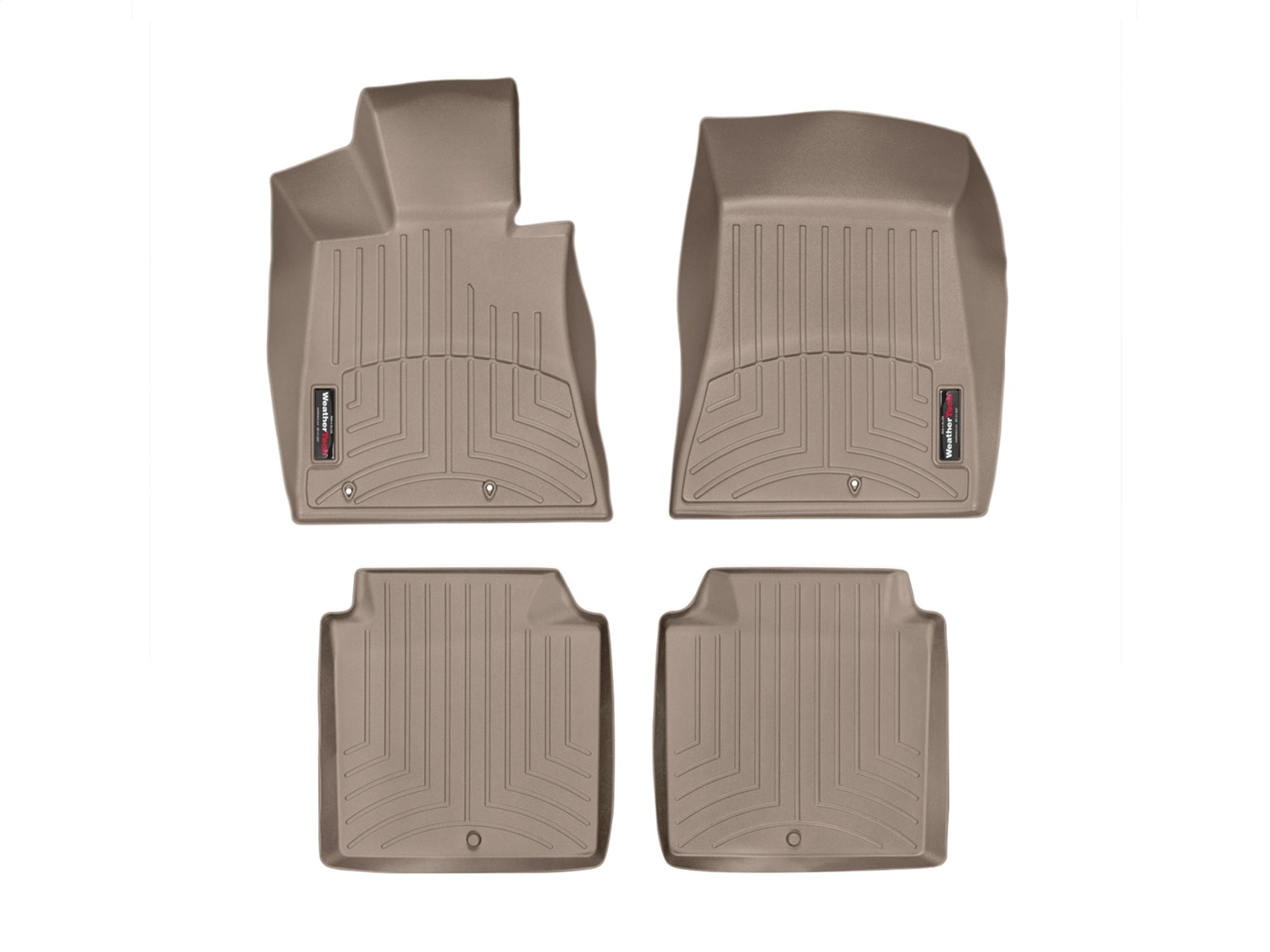 Weathertech - 456591-453063 - Front and Rear - Floor Mat Set