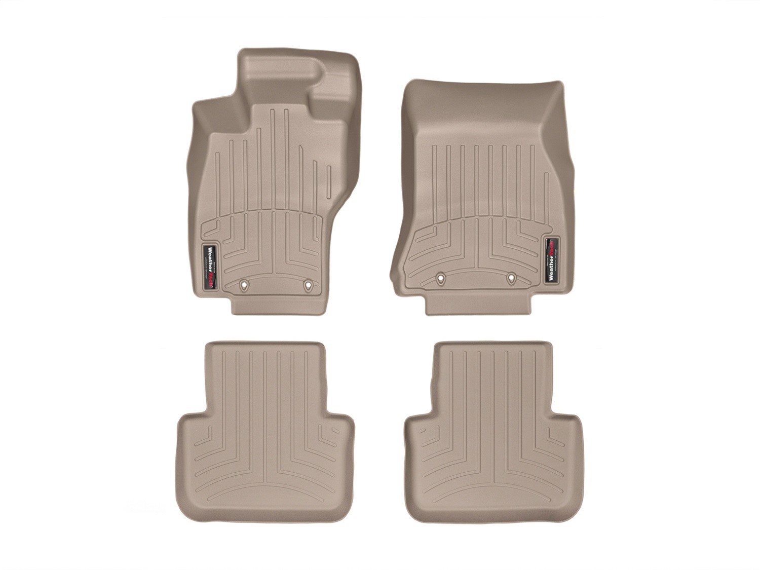 Weathertech - 456601-454462 - Front and Rear - Floor Mat Set