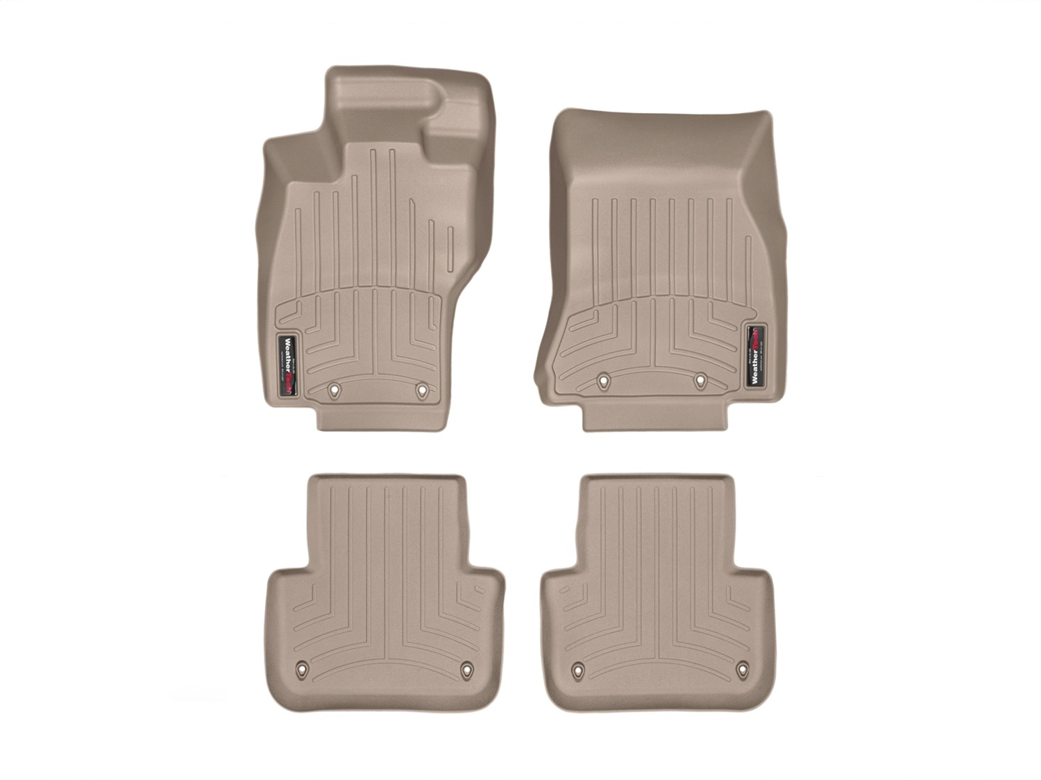 Weathertech - 456601-454463 - Front and Rear - Floor Mat Set
