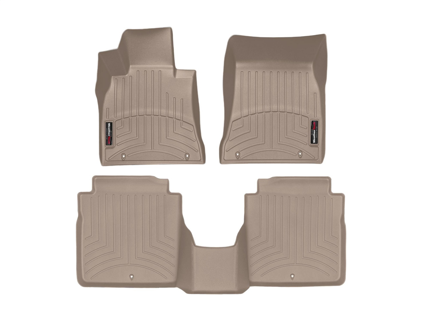 Weathertech - 457001-457382 - Front and Rear - Floor Mat Set