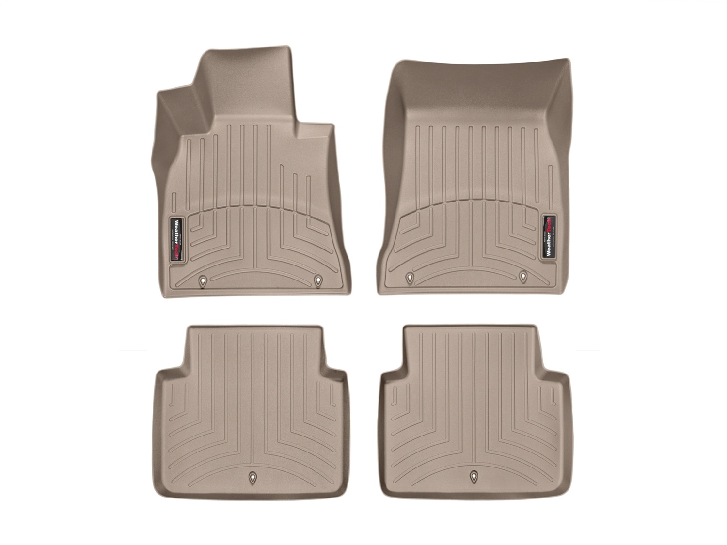 Weathertech - 45700-1-2 - Front and Rear - Floor Mat Set