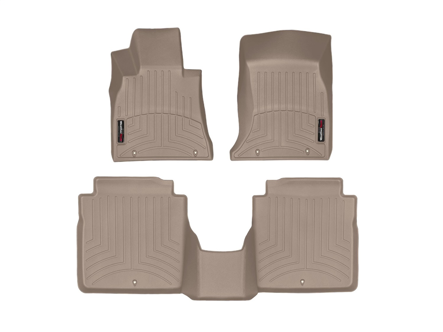 Weathertech - 45738-1-2 - Front and Rear - Floor Mat Set