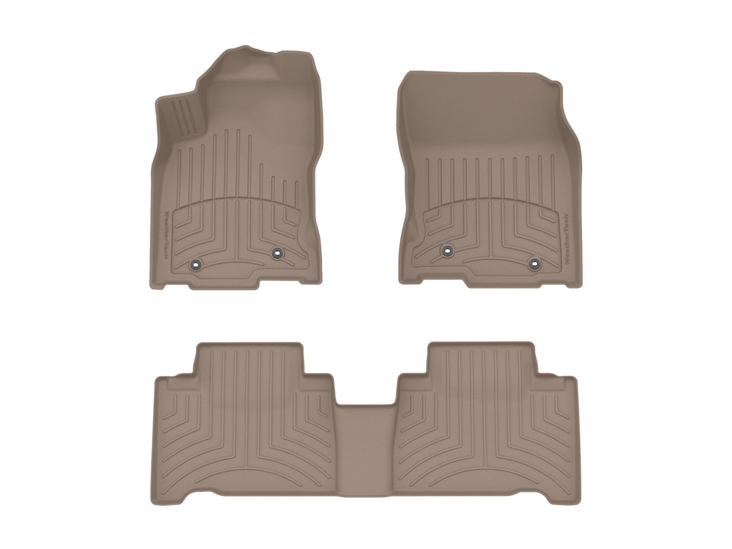 Weathertech - 45749-1-2IM - Front and Rear - Floor Mat Set
