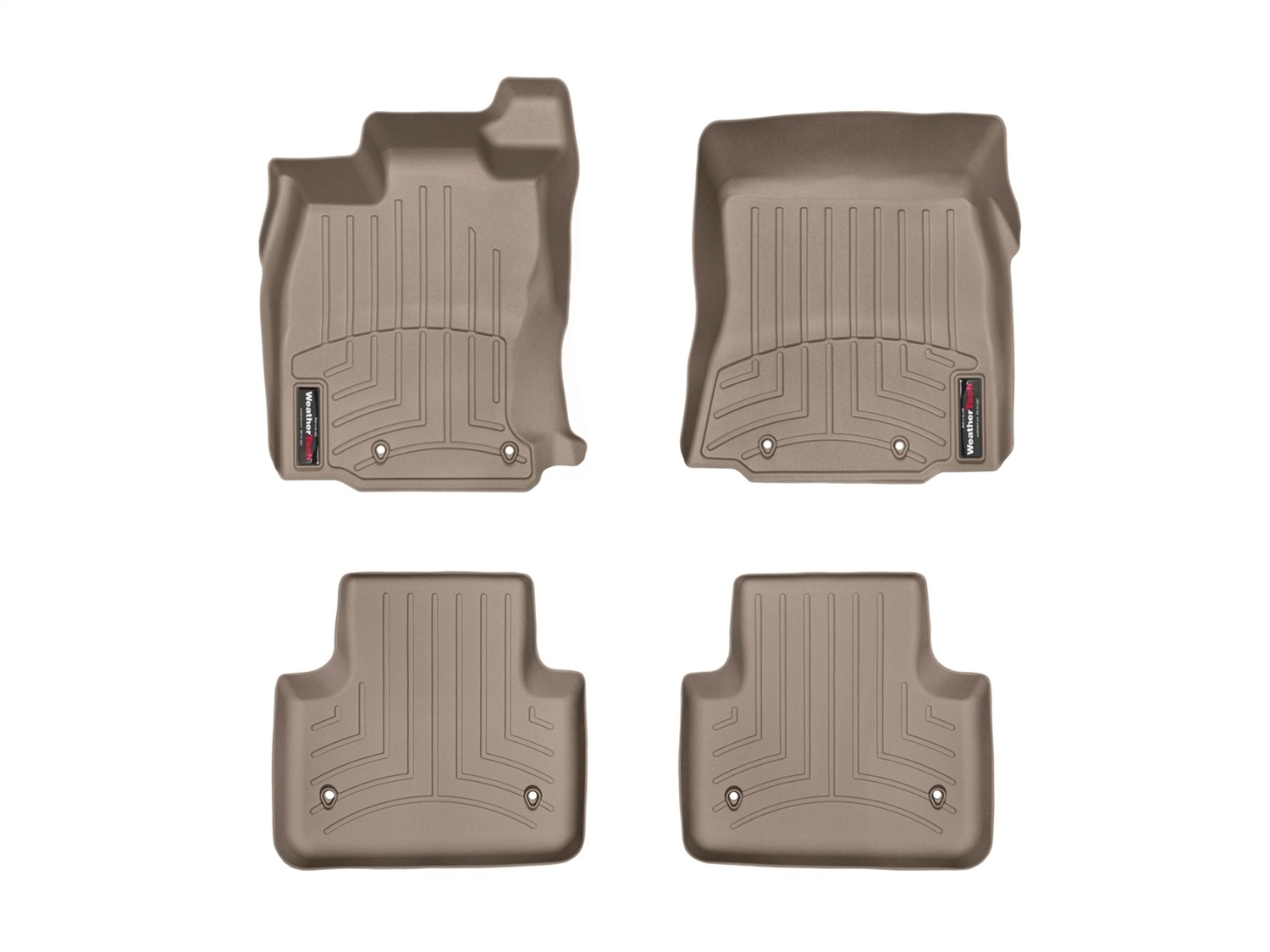 Weathertech - 457541-454473 - Front and Rear - Floor Mat Set