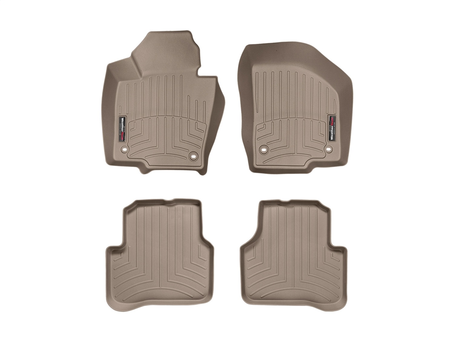 Weathertech - 458191-451672 - Front and Rear - Floor Mat Set