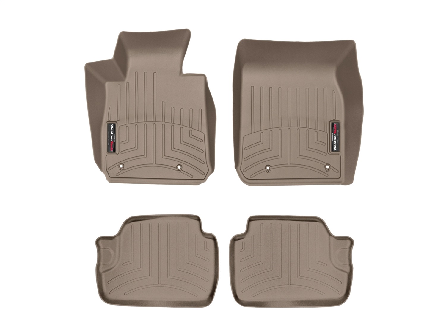 Weathertech - 458231-454103 - Front and Rear - Floor Mat Set