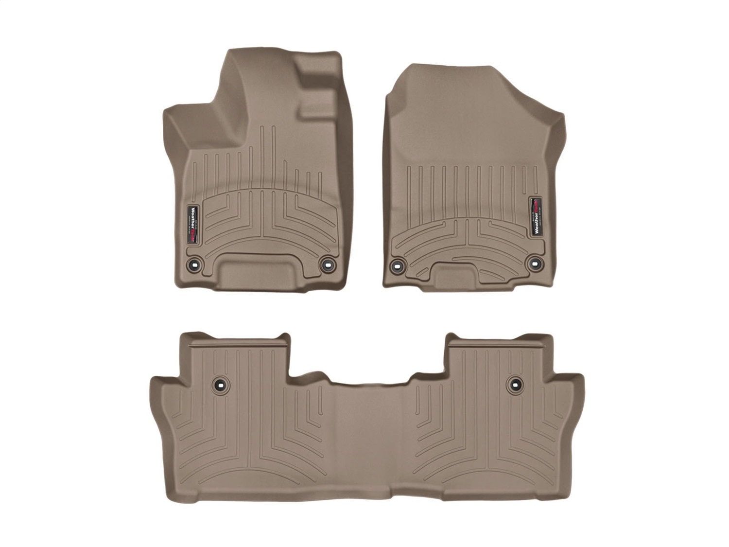Weathertech - 45839-1-2 - Front and Rear - Floor Mat Set