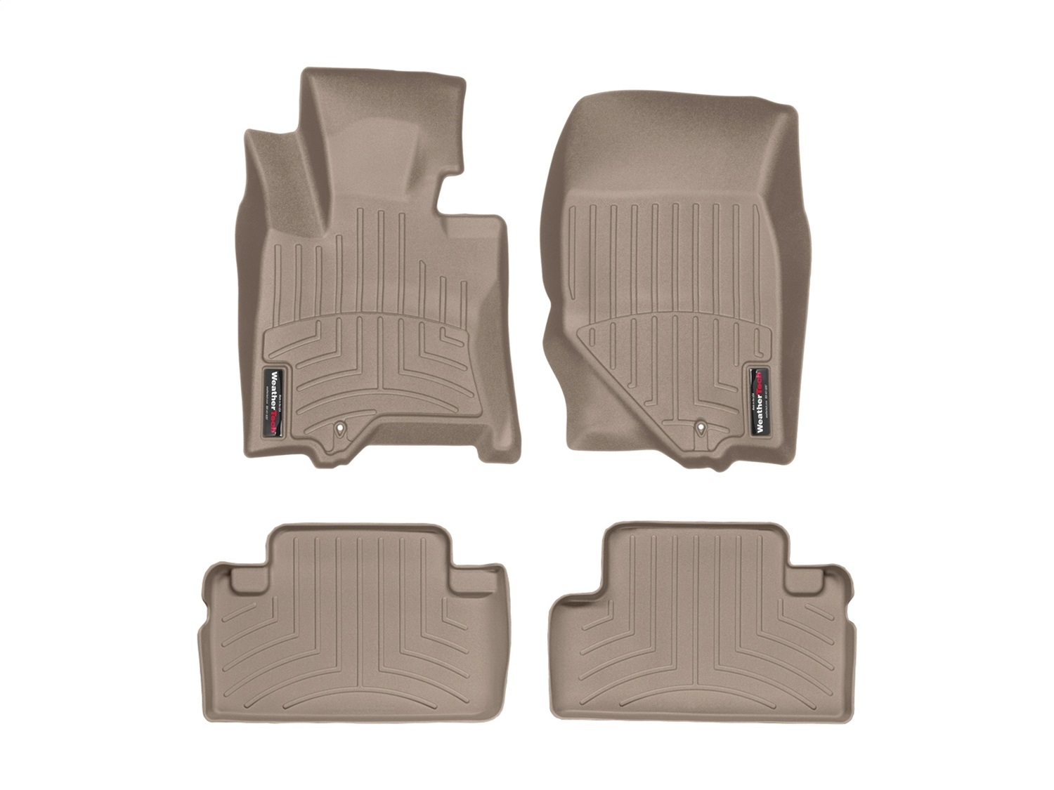Weathertech - 458681-451552 - Front and Rear - Floor Mat Set