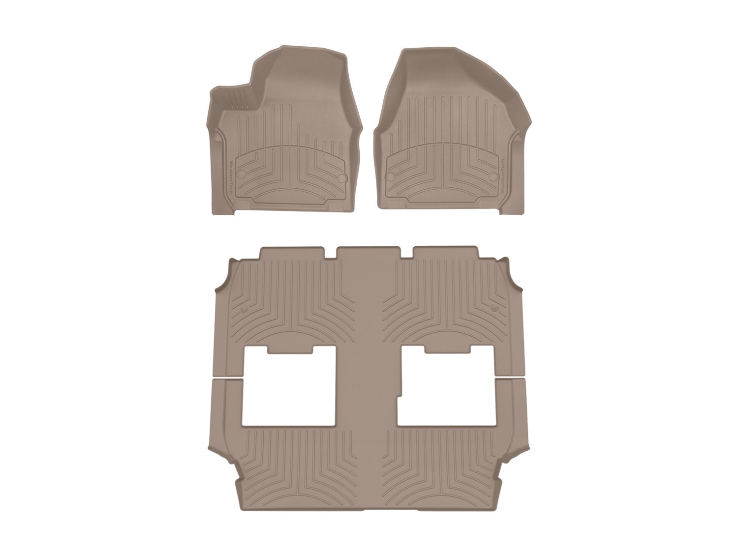 Weathertech - 45945-1-3IM - Front Rear and Third Row - Floor Mat Set