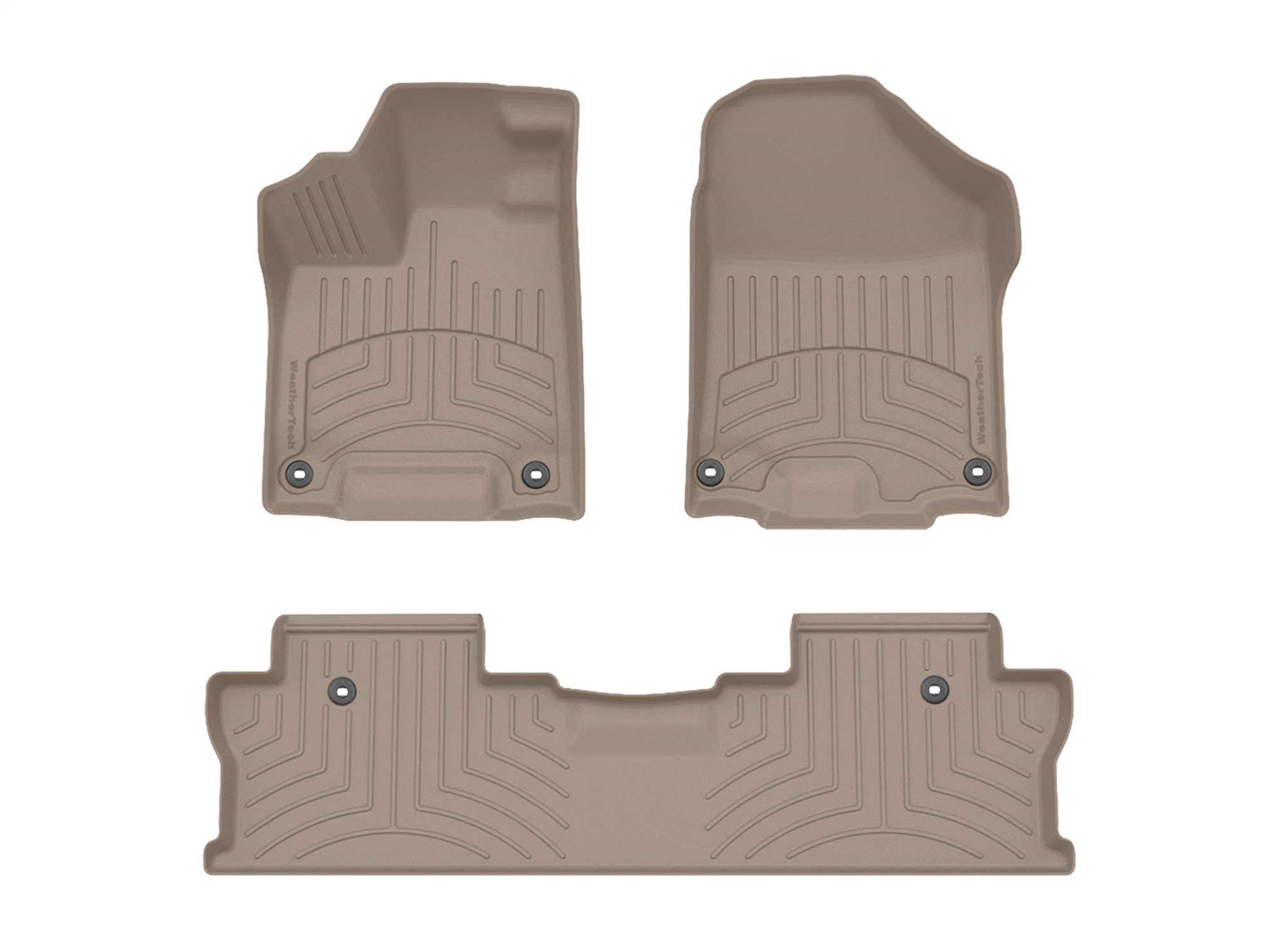 Weathertech - 45971-1-2IM - Front and Rear - Floor Mat Set