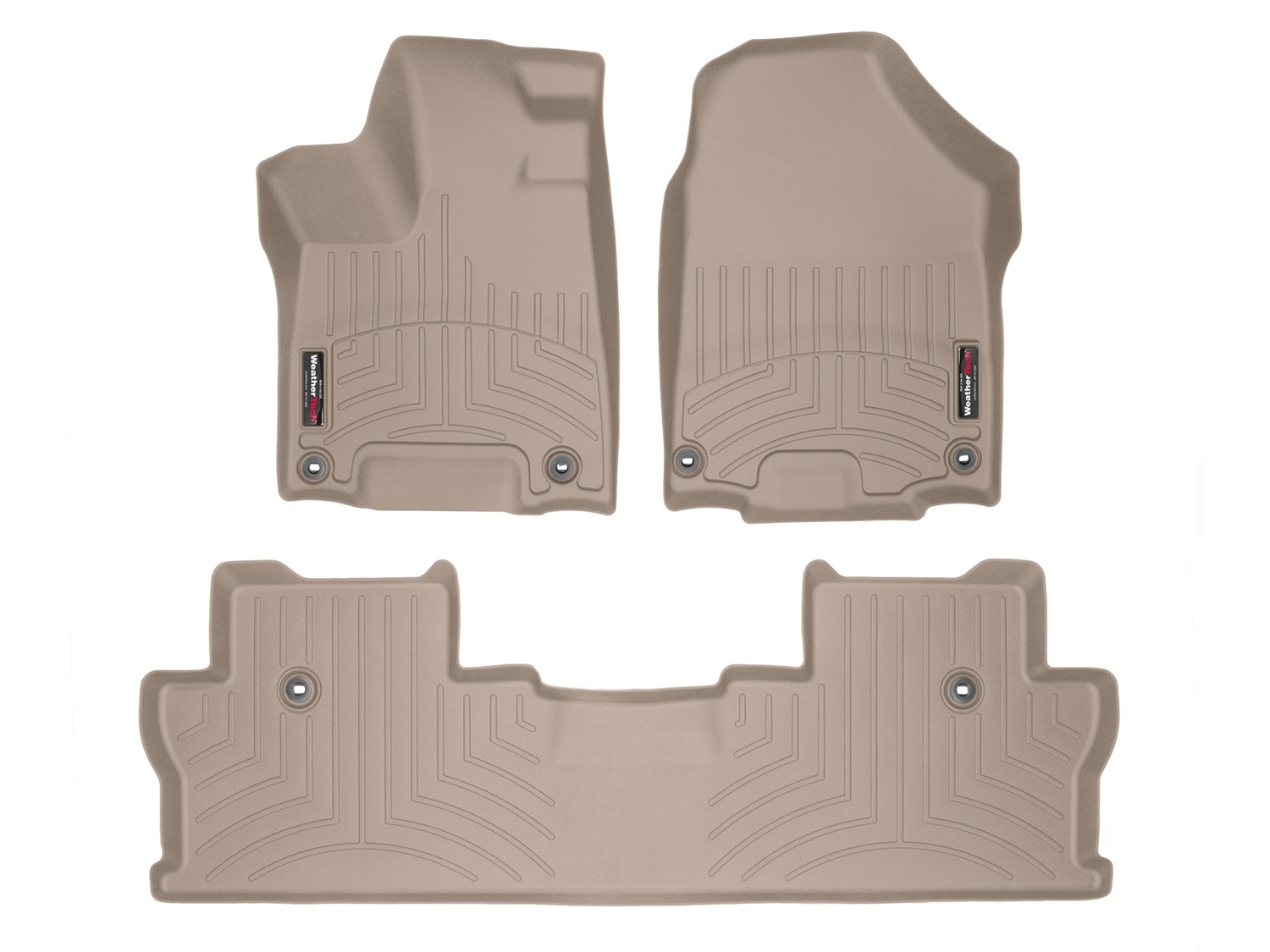 Weathertech - 45971-1-2 - Front and Rear - Floor Mat Set