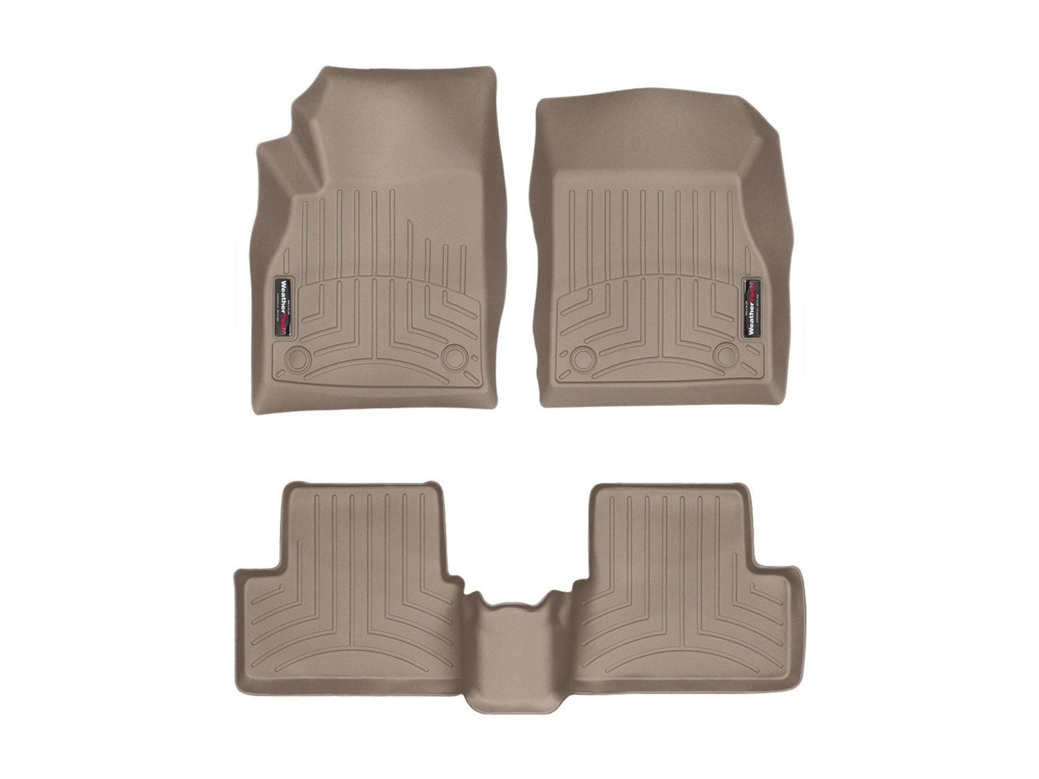 Weathertech - 459961-453442 - Front and Rear - Floor Mat Set