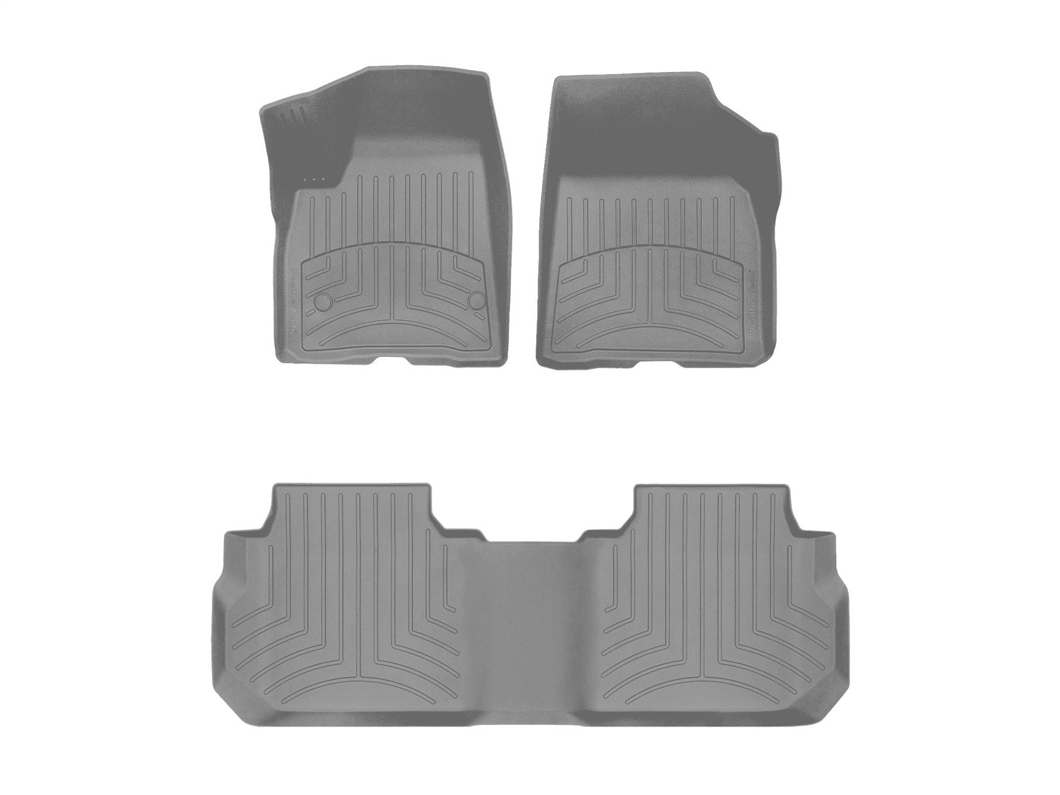 Weathertech - 461080-1-2IM - Front and Rear - Floor Mat Set