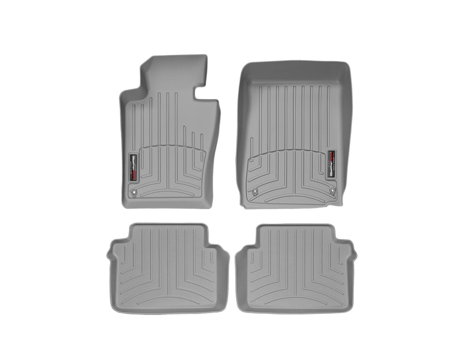 Weathertech - 461271-461062 - Front and Rear - Floor Mat Set
