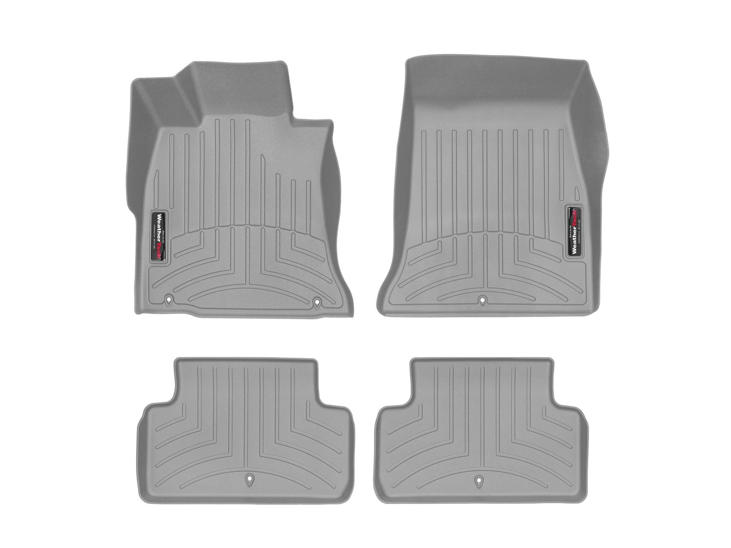 Weathertech - 4614831-4614792 - Front and Rear - Floor Mat Set
