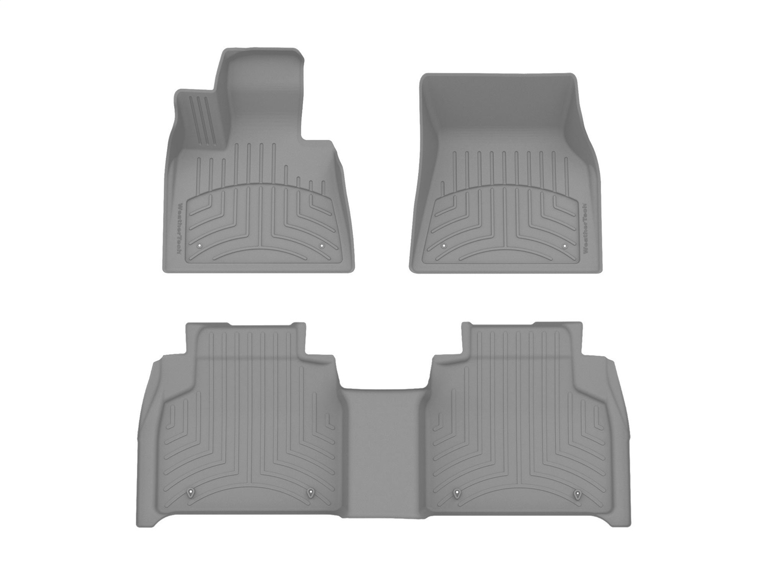 Weathertech - 4615071-4618052 - Front and Rear - Floor Mat Set