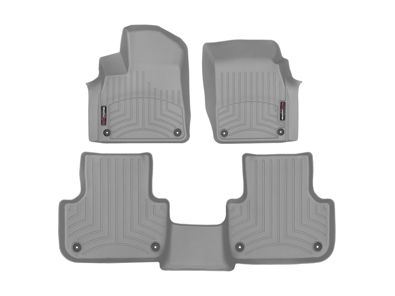 Weathertech - 4616451-468874 - Front and Rear - Floor Mat Set