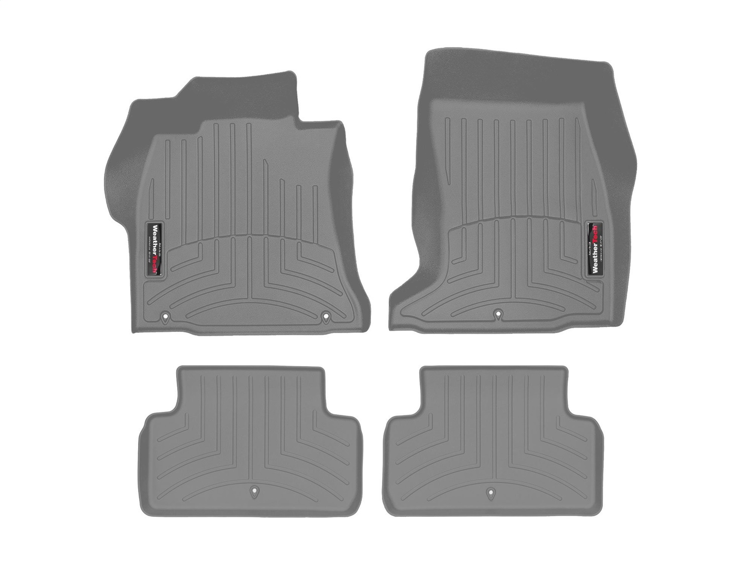 Weathertech - 4616941-4614792 - Front and Rear - Floor Mat Set