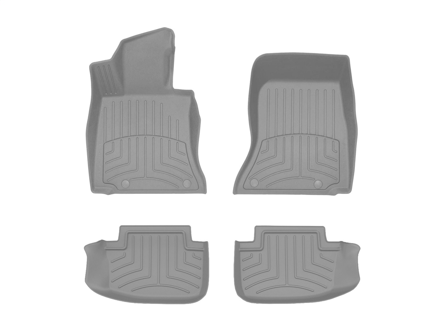 Weathertech - 461741-1-4IM - Front and Rear - Floor Mat Set