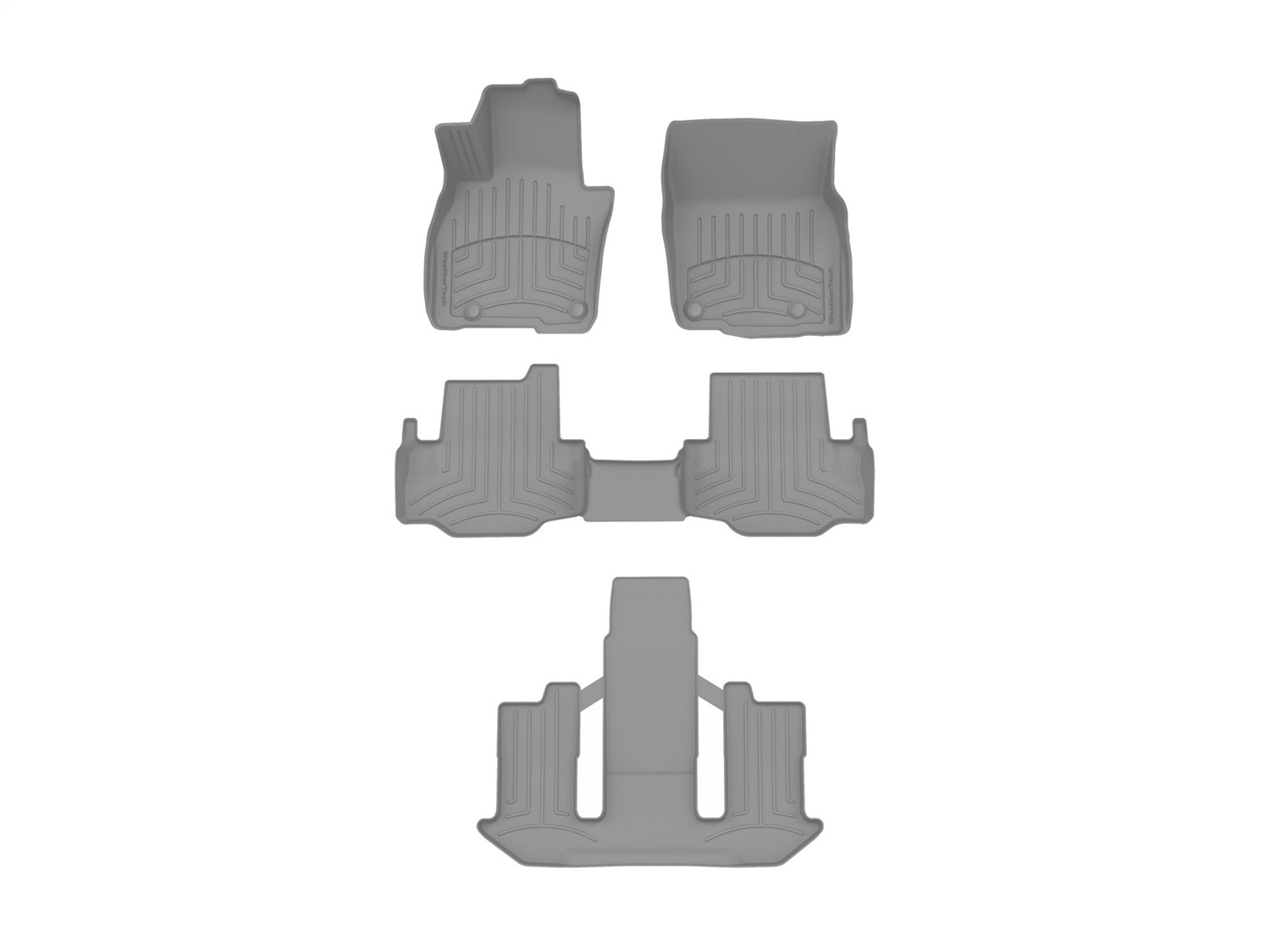 Weathertech - 461813-1-3-5IM - Front Rear and Third Row - Floor Mat Set