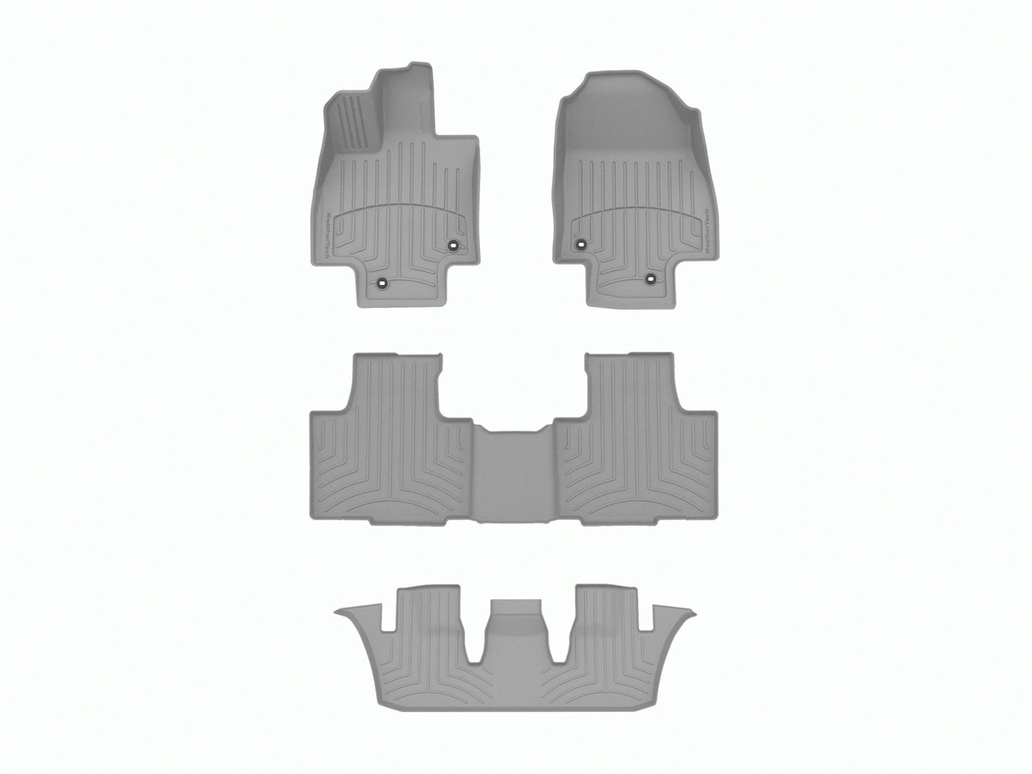 Weathertech - 461827-1-2-3IM - Front Rear and Third Row - Floor Mat Set