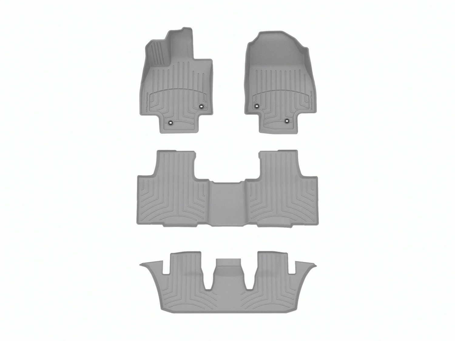 Weathertech - 461827-1-4-3IM - Front Rear and Third Row - Floor Mat Set