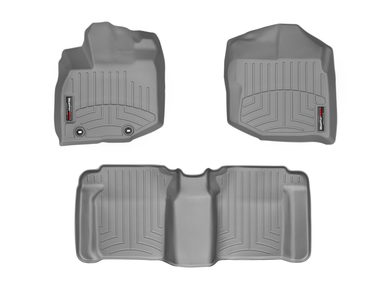 Weathertech - 464671-461812 - Front and Rear - Floor Mat Set