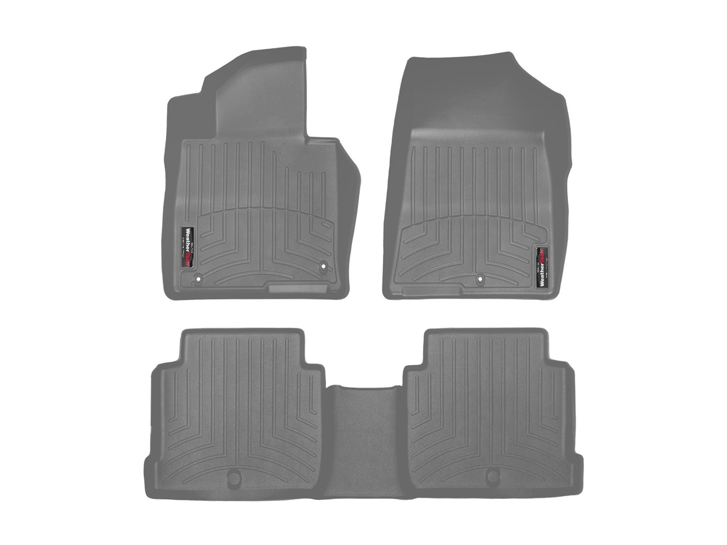 Weathertech - 46666-1-2 - Front and Rear - Floor Mat Set