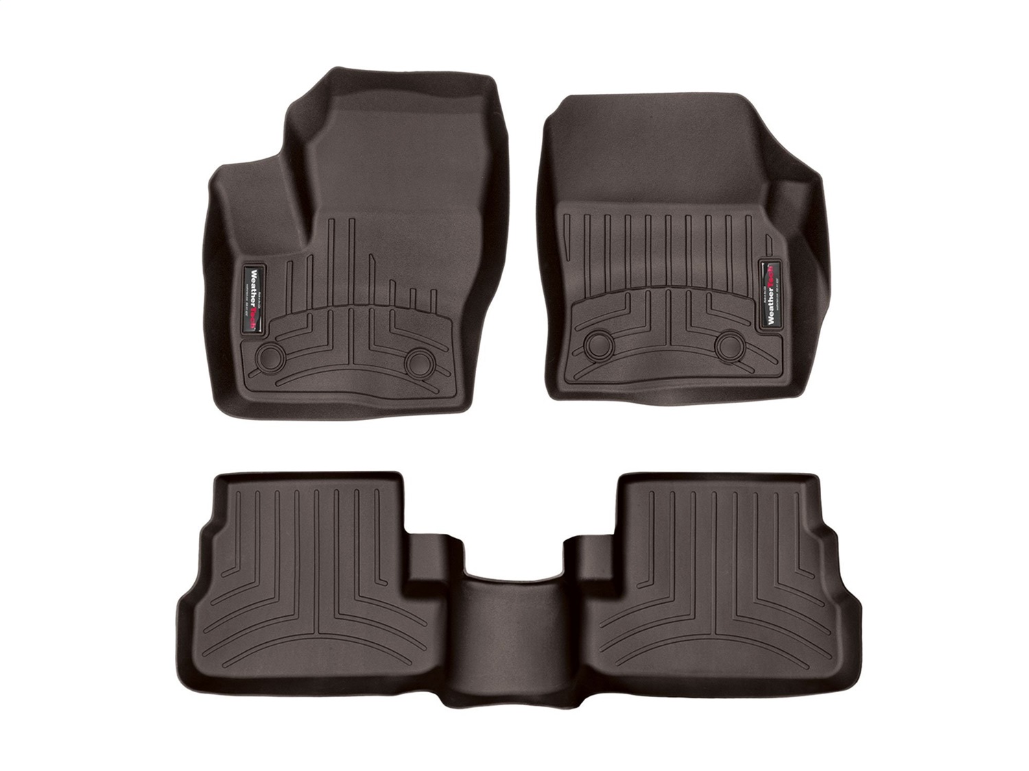 Weathertech - 4710521-474593 - Front and Rear - Floor Mat Set