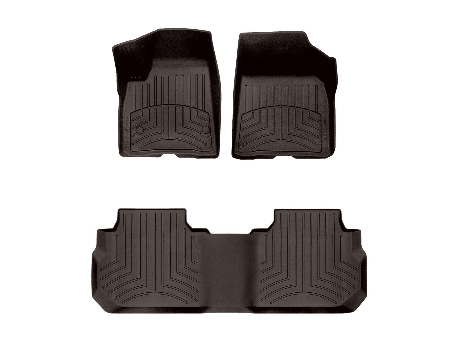 Weathertech - 471080-1-2IM - Front and Rear - Floor Mat Set