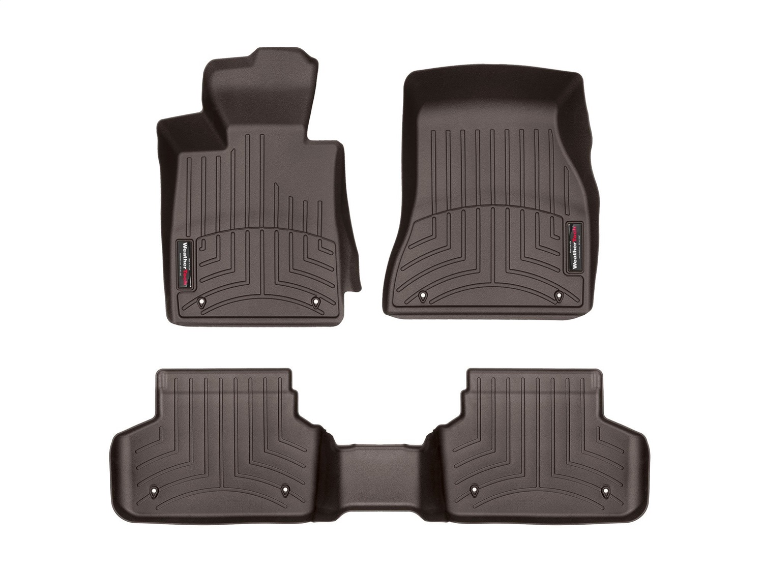Weathertech - 471089-1-2 - Front and Rear - Floor Mat Set